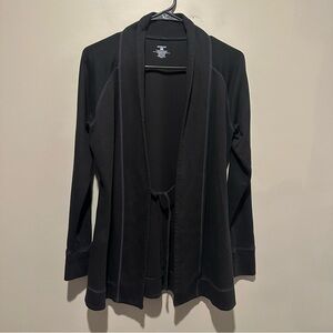 Patagonia Vataliti Wrap Womens Small Yoga Long Sleeve Black Soft